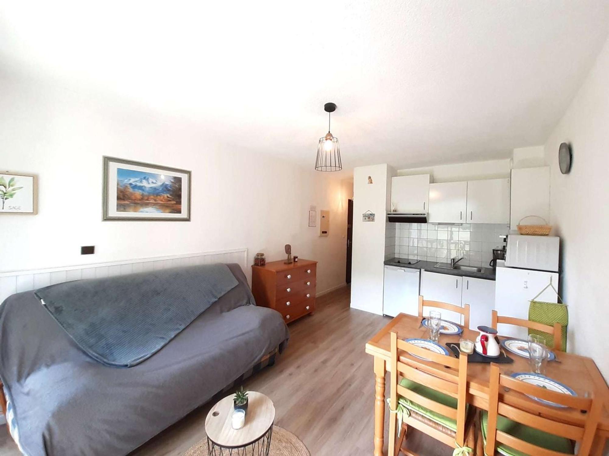 T2 A Vielle-Aure, 4 Pers, Balcon Sud, Parking, Kitchenette Equipee, Proche Commodites - Fr-1-457-325 外观 照片