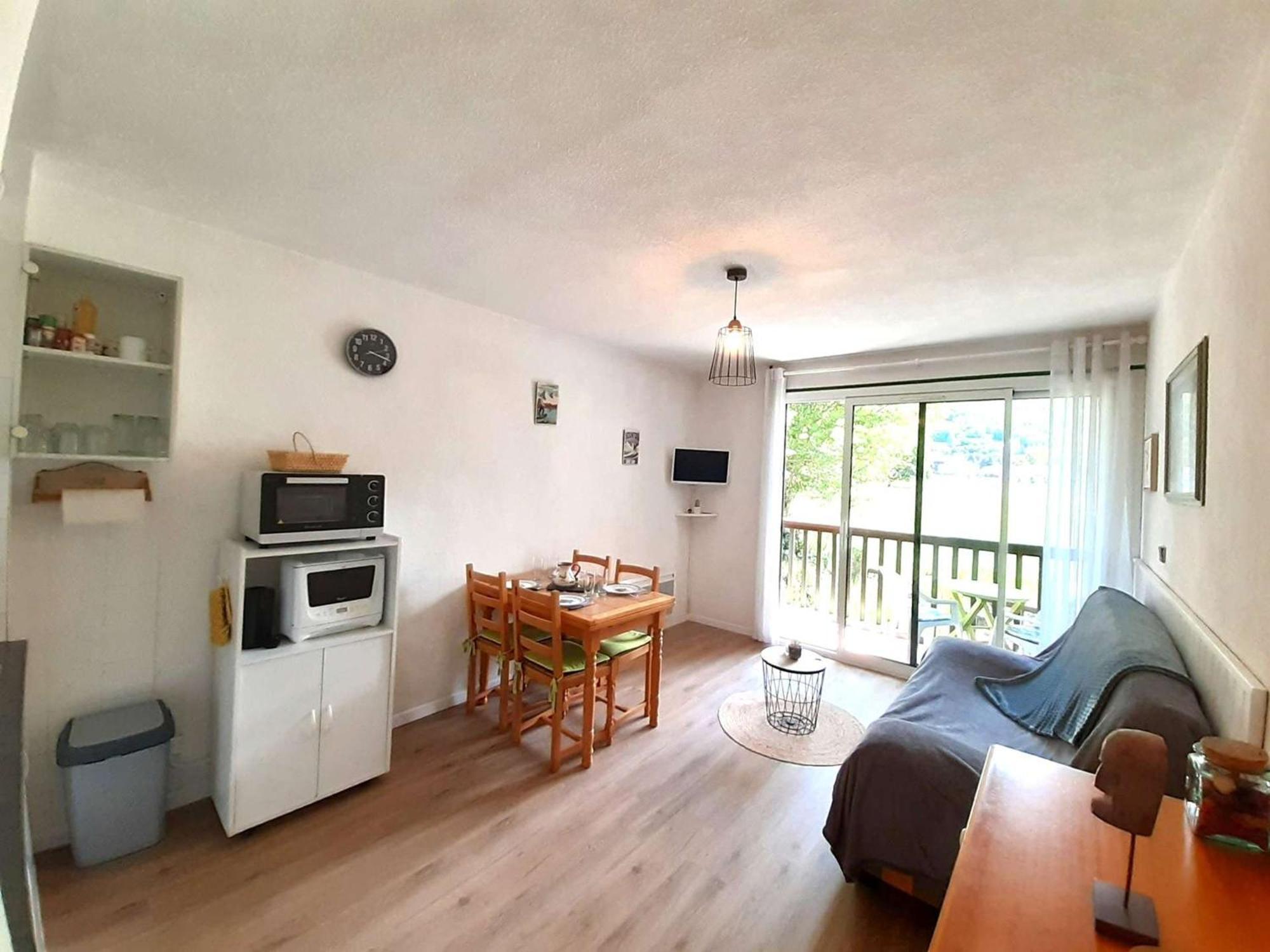 T2 A Vielle-Aure, 4 Pers, Balcon Sud, Parking, Kitchenette Equipee, Proche Commodites - Fr-1-457-325 外观 照片